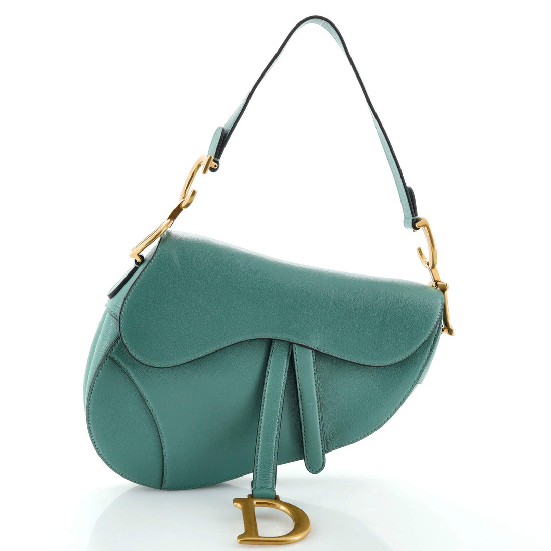 Top quality Dior Saddle Handbag Leather Medium