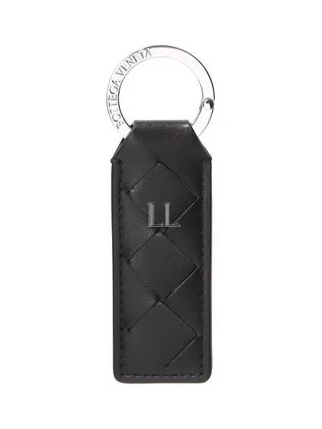 Bottega veneta Intrecciato Key Holder Brown