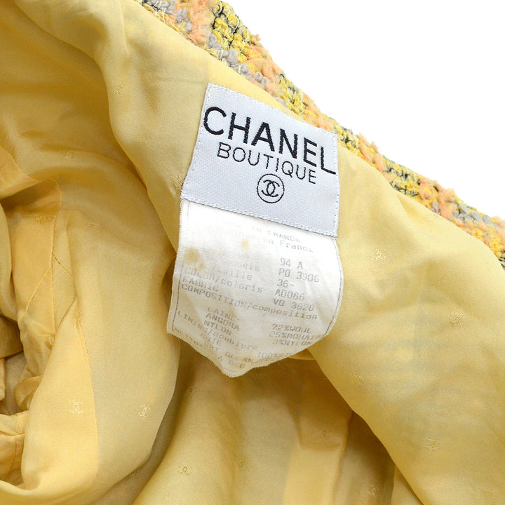 Top Quality Chanel Single Breasted Jacket Black 94A #36