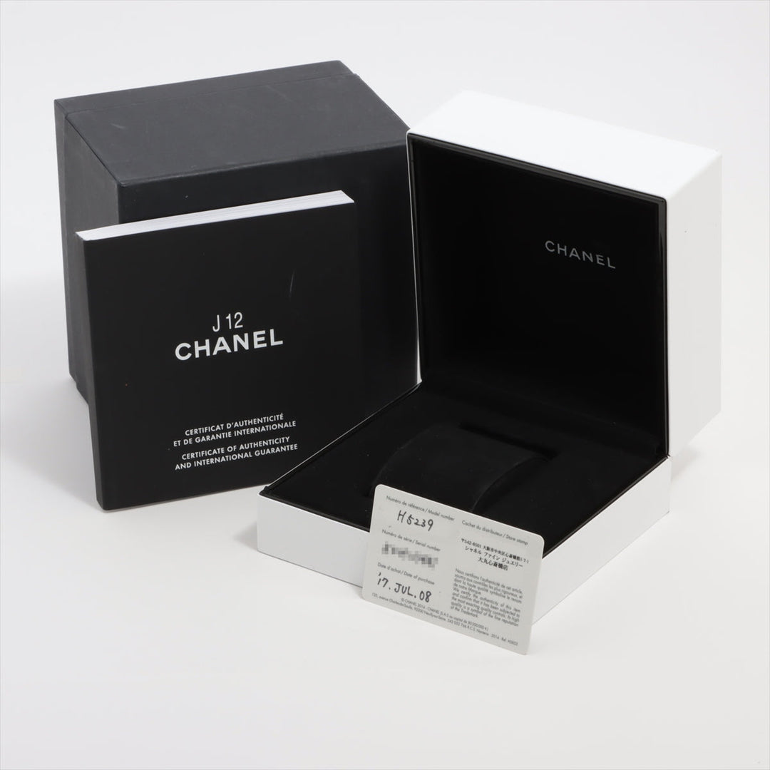 Top Quality Chanel J12 H5239 SSCE QZ White