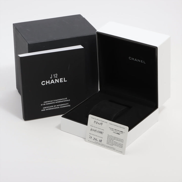 Top Quality Chanel J12 H5239 SSCE QZ White