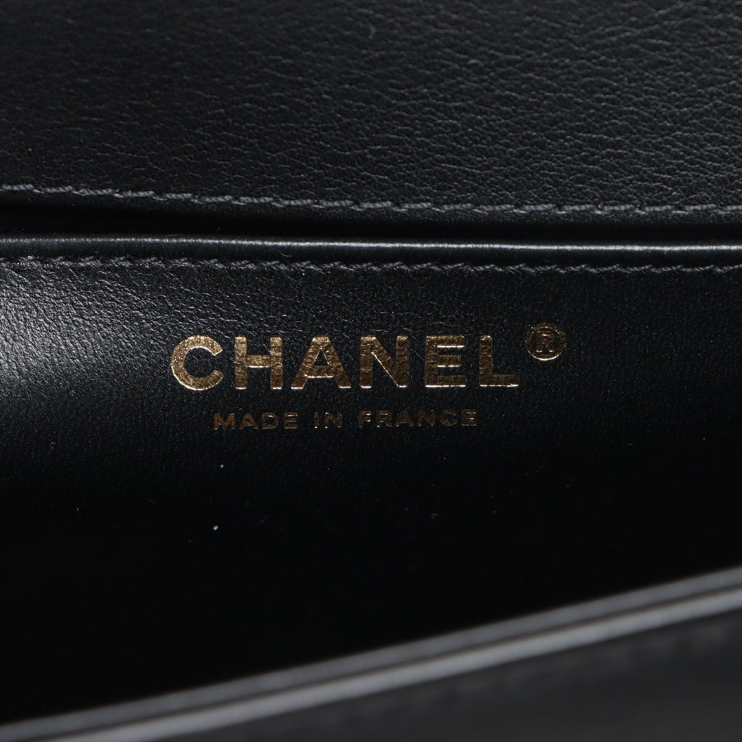 Top Quality Chanel Boy Top Quality Chanel  Chain Shoulder Bag Black G