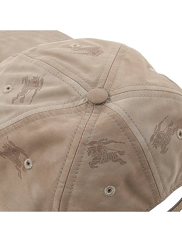 Burberry EKD Technical Cotton Base Ball Cap Beige