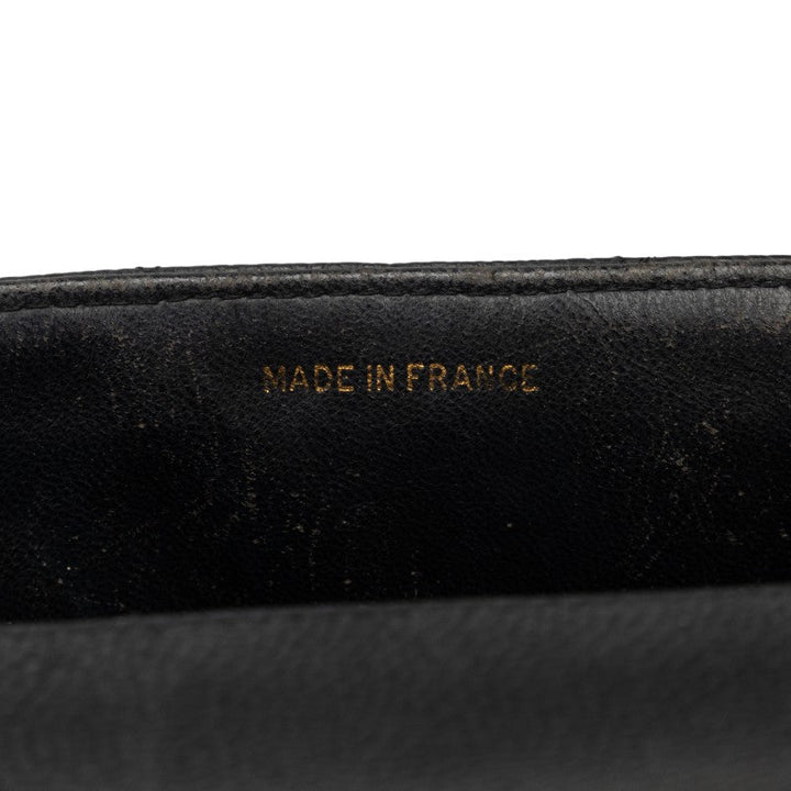 Top Quality Chanel Top Quality Chanel MATRESSE HANDBACK CABIAS SKIN BLACK LADY'S WORKSHOP