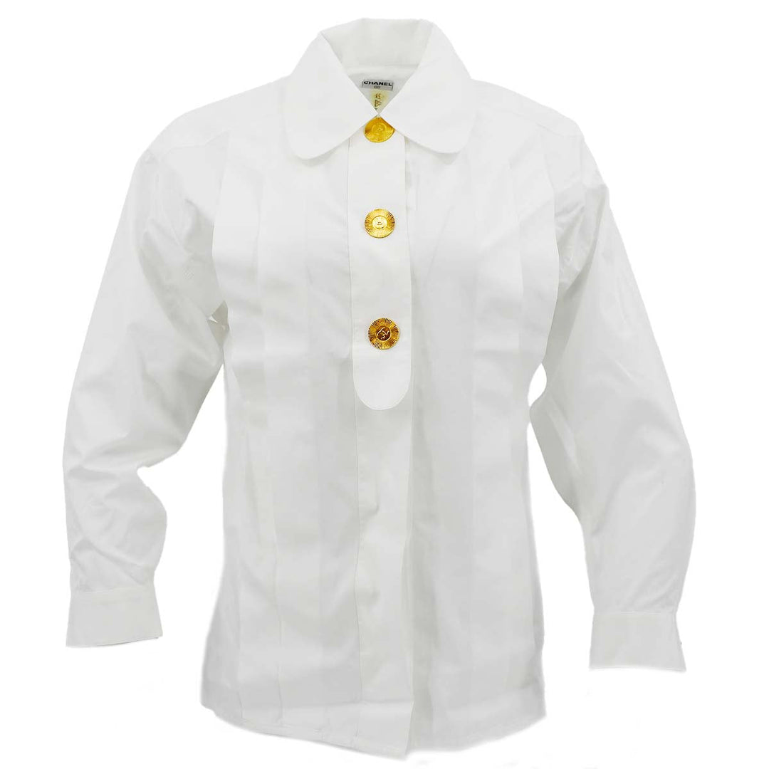 Top Quality Chanel Shirt Blouse White #36