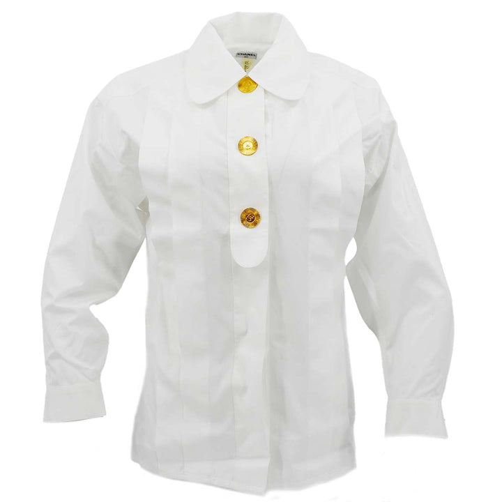 Top Quality Chanel Shirt Blouse White #36