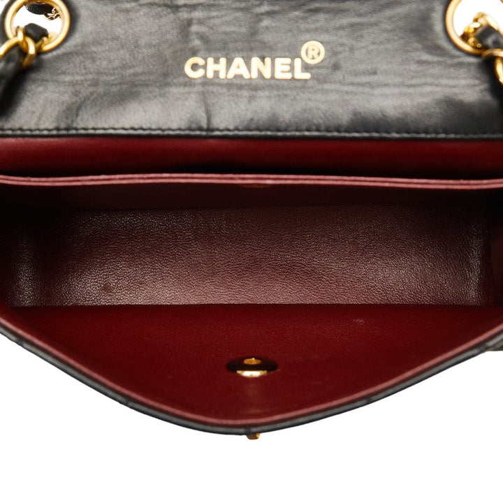 Top Quality Chanel Matrasse Flap Bag in Lambskin Black Ladies