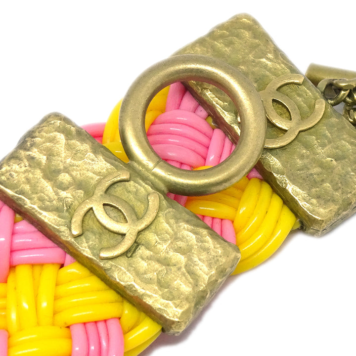 Top Quality Chanel Choker Pink Yellow 94P