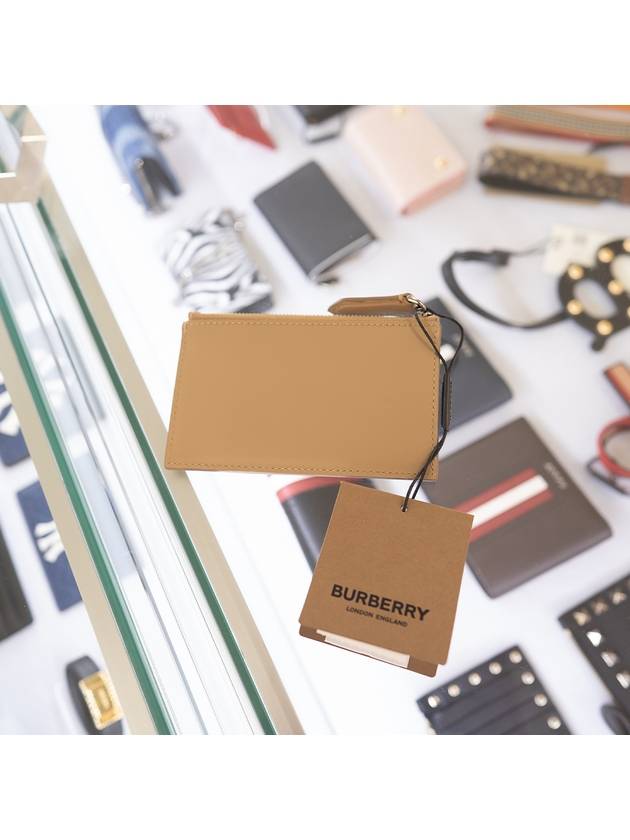 Burberry Zipper Card Wallet Brown