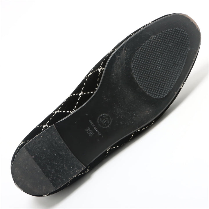 Top Quality Chanel Coco Belloor X Leather  39C  Black G33126 Opera Shoes