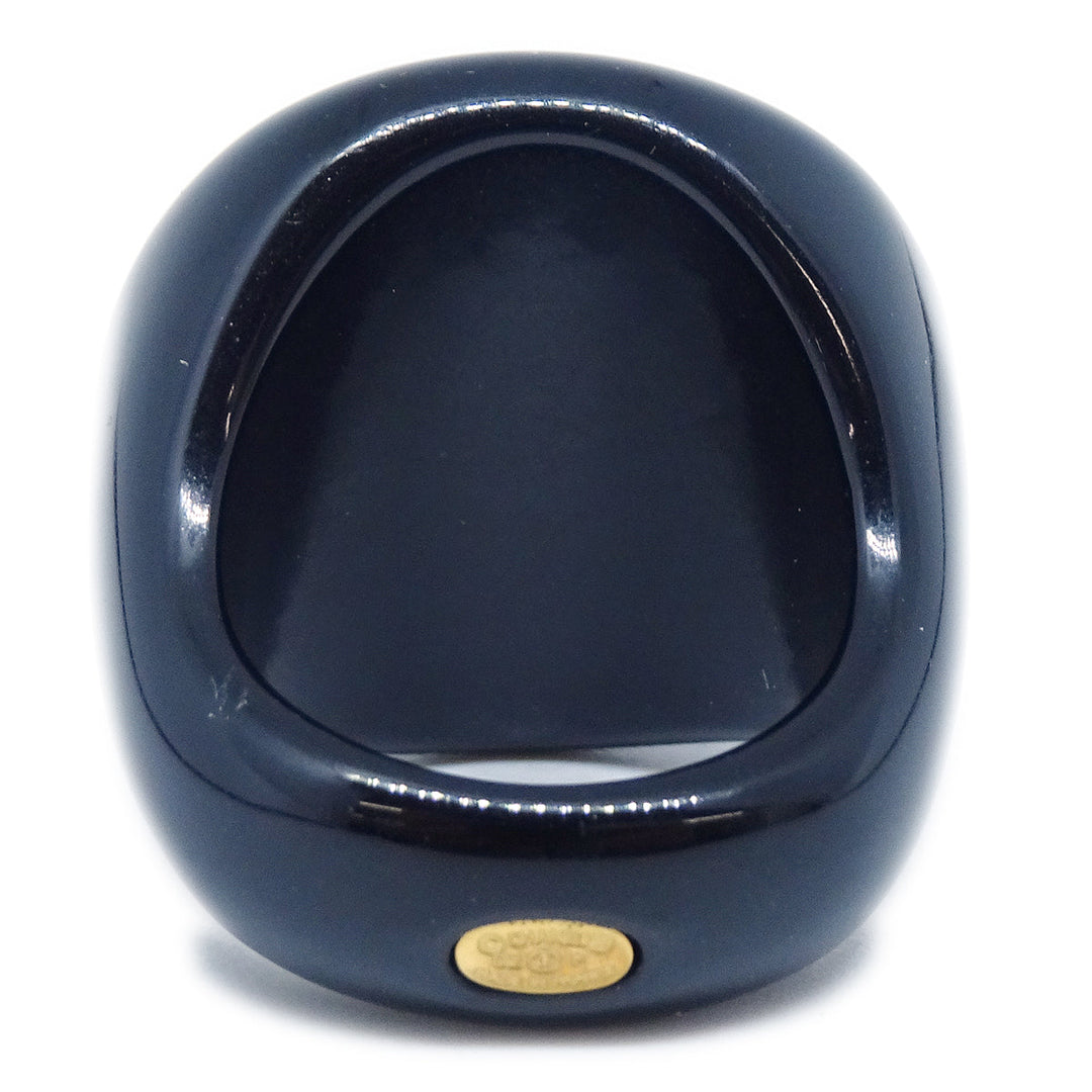 Top Quality Chanel Ring Black #54 #14 02P