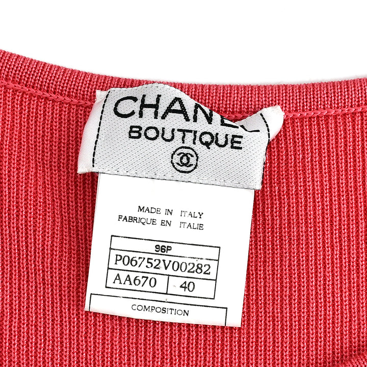 Top Quality Chanel Spring 1996 T-shirt Pink 96P #40