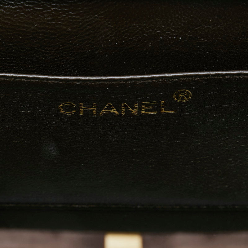 Top Quality Chanel Matrases Cocomark Chain Vanity Bag Brown wedish Lady Chanel