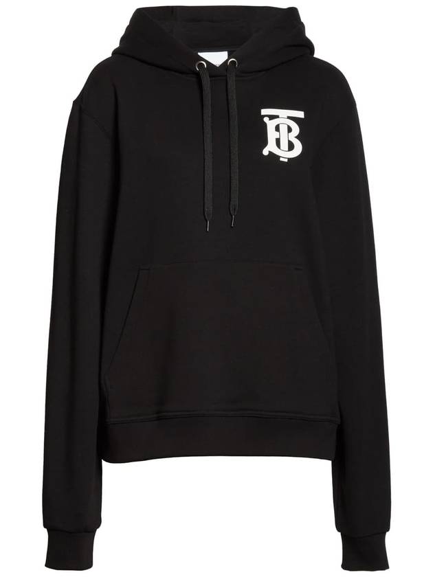 Burberry Monogram Logo Hoodie Black