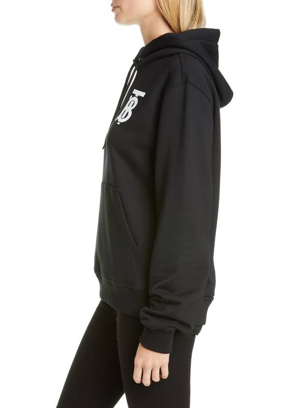 Burberry Monogram Logo Hoodie Black