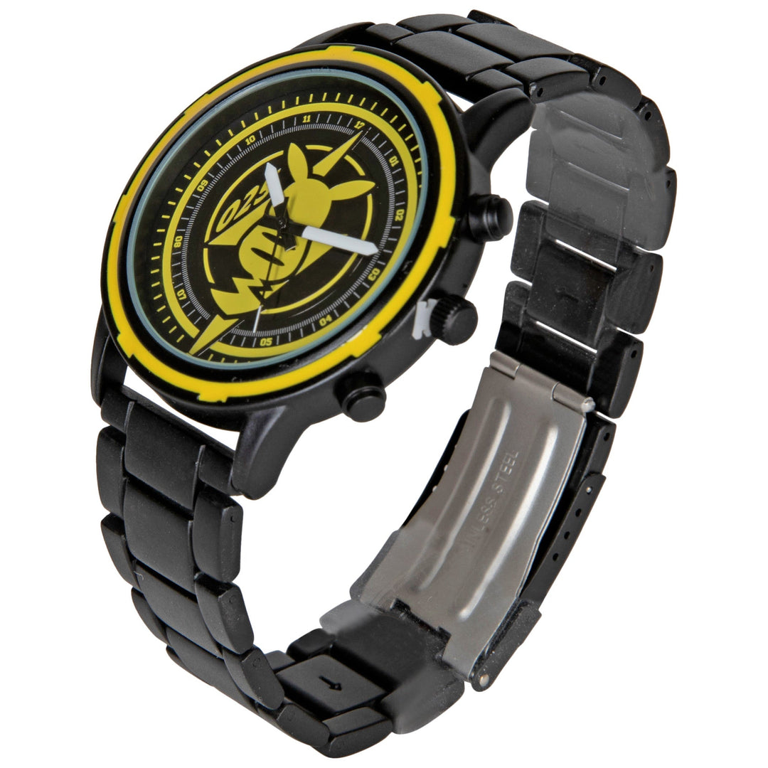 Nintendo Pokémon Electric Type Pikachu Watch with Metal Band