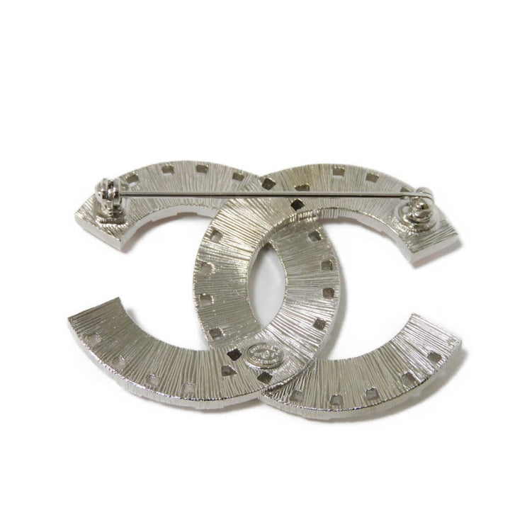Top Quality Chanel Crystal Coco Mark Brooch