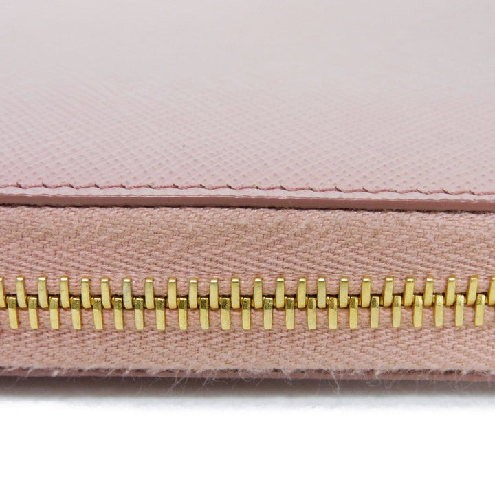 Prada Saffiano Leather Zip Wallet