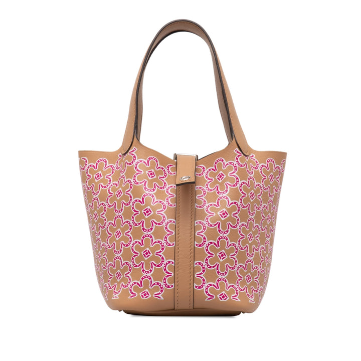 Top quality Hermes Micro Swift Lucky Daisy Picotin Lock Handbag