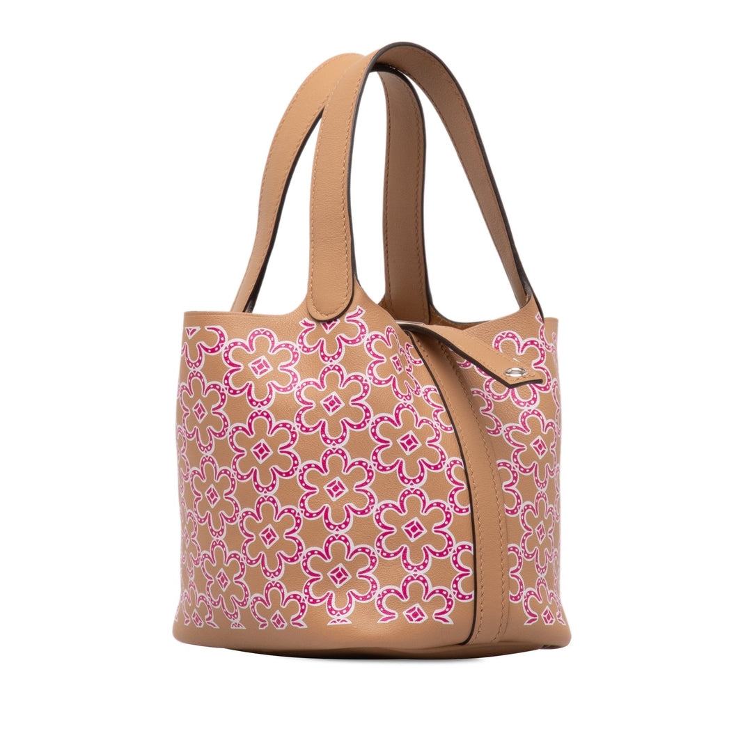 Top quality Hermes Micro Swift Lucky Daisy Picotin Lock Handbag