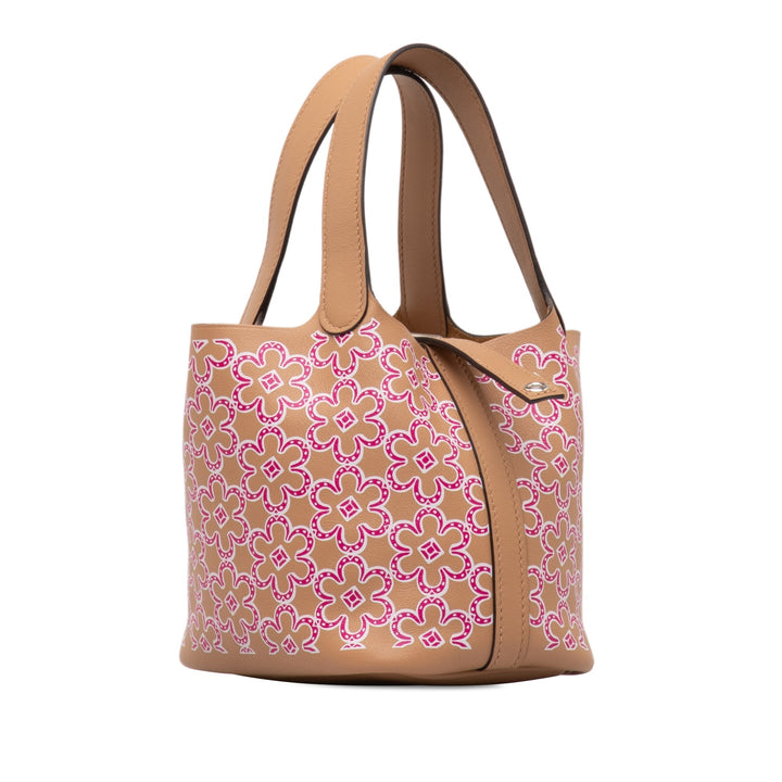 Top quality Hermes Micro Swift Lucky Daisy Picotin Lock Handbag