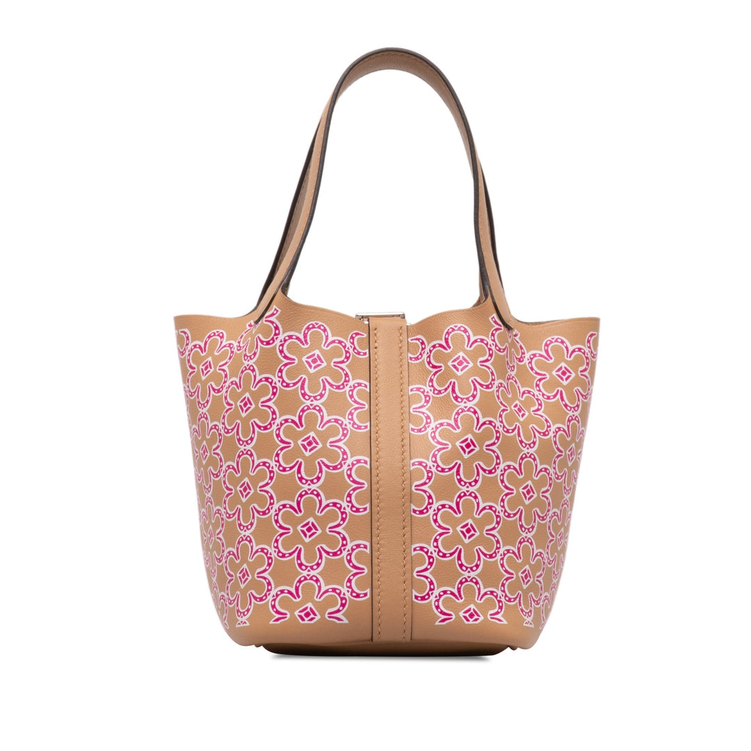 Top quality Hermes Micro Swift Lucky Daisy Picotin Lock Handbag