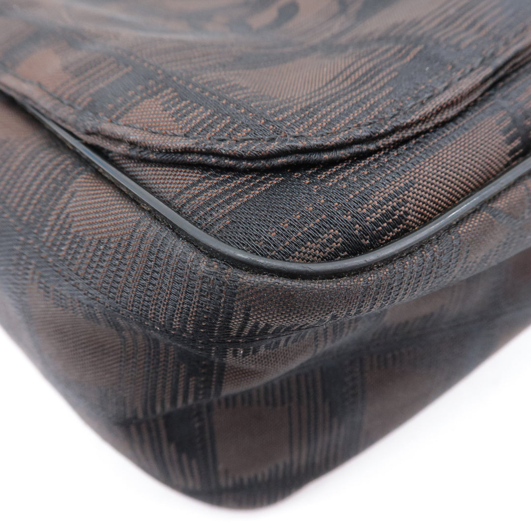 Top Quality Chanel New Travel Line Nylon Jacquard Leather Shoulder Bag A29347