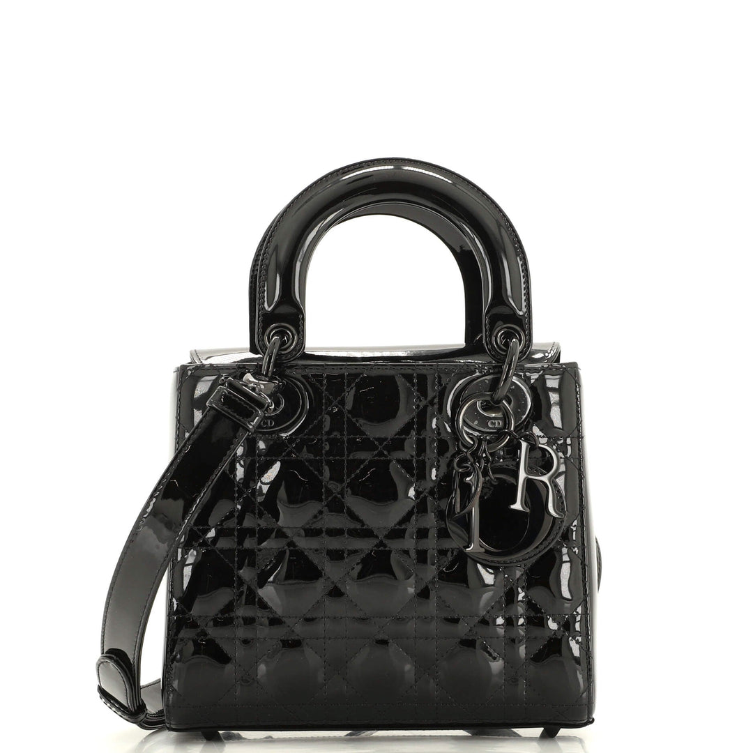 Top quality Dior Lady Top quality Dior Bag Cannage Quilt Patent Small