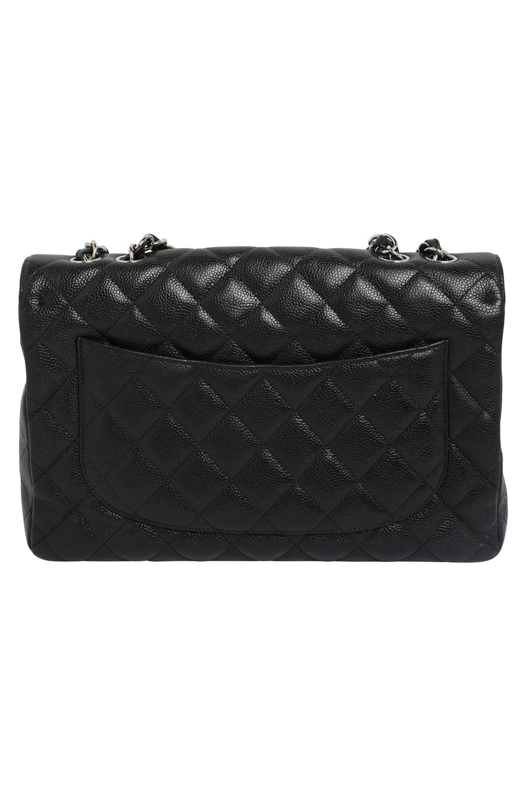 Chanel Caviar Quilted Single New Bag Large