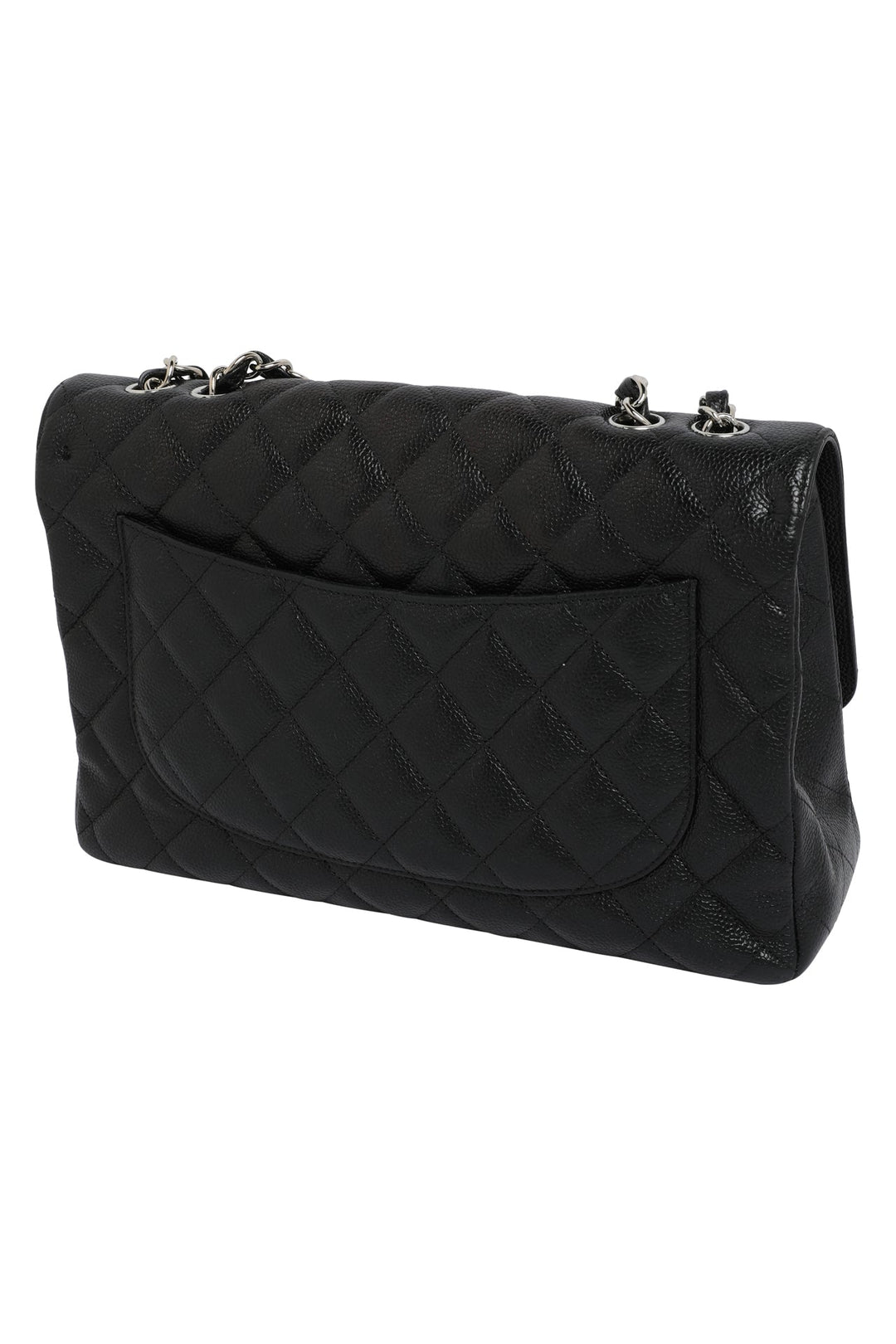 Chanel Caviar Quilted Single New Bag Large