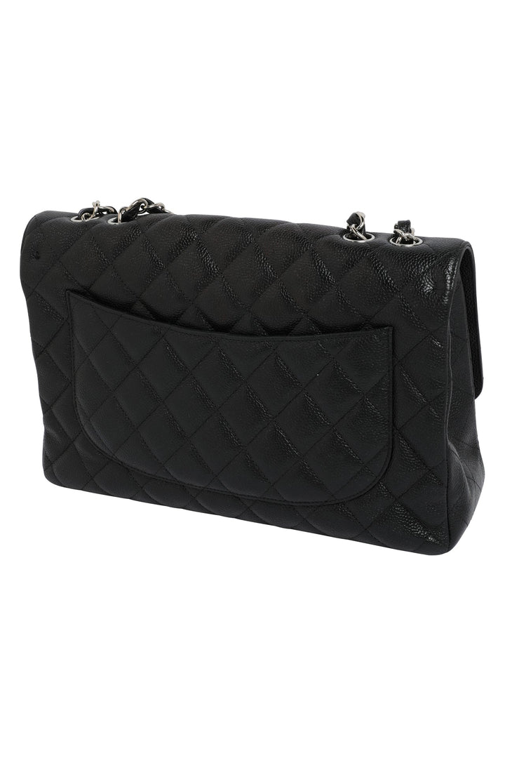 Chanel Caviar Quilted Single New Bag Large