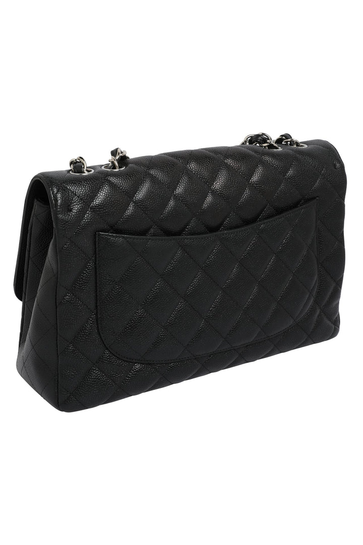 Chanel Caviar Quilted Single New Bag Large