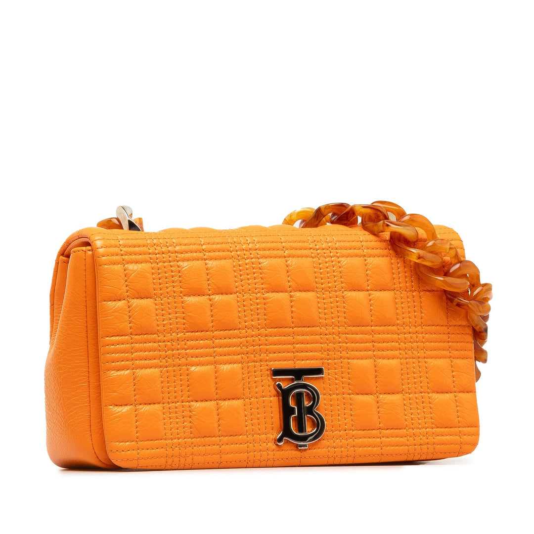 BURBERRY Small Lola Resin Chain Shoulder Bag