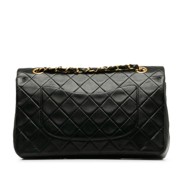 Top Quality Chanel Mattress Double Flat Chain houlder Bag No. 2 Black Gold   CHANEL