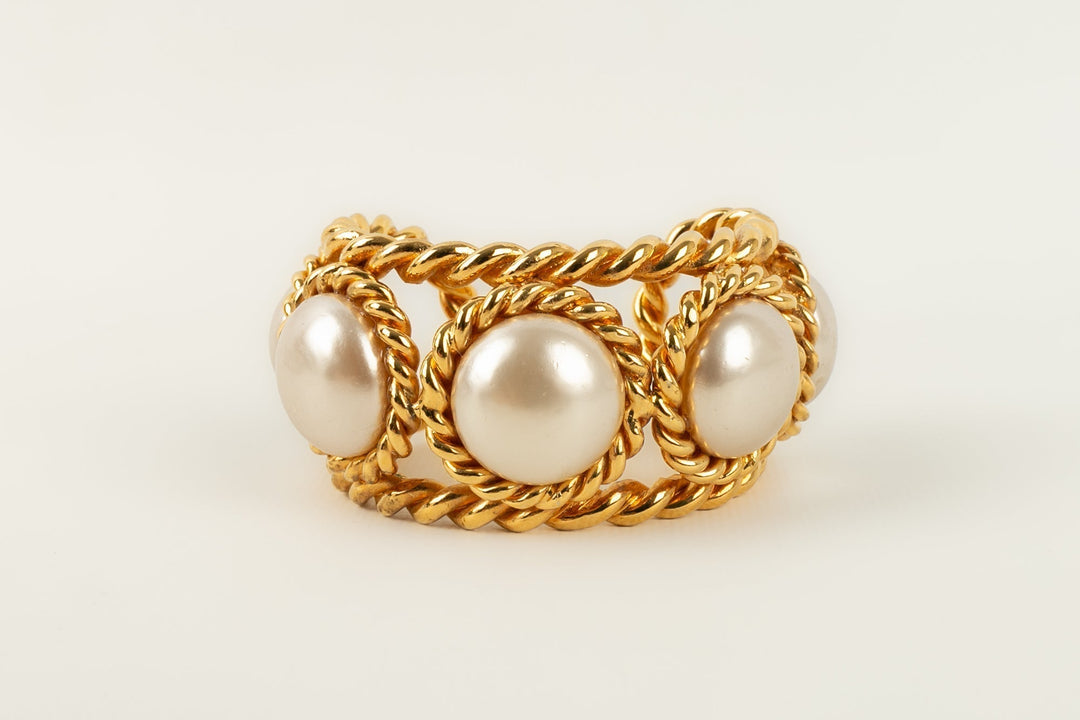 Bracelet manchette Top Quality Chanel Printemps 1993