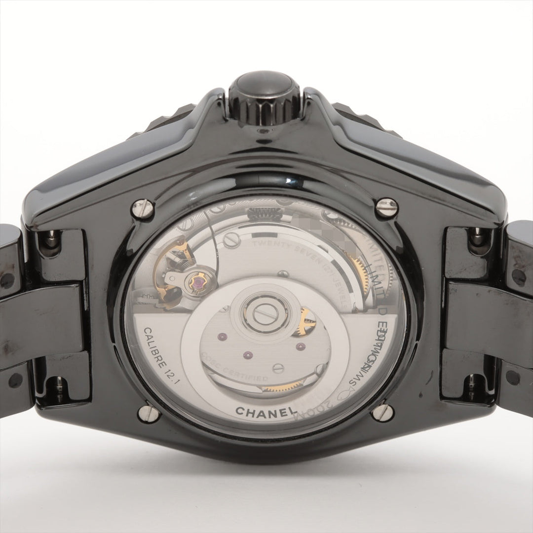 Top Quality Chanel J12 Interstellar H7989 SSCE AT Black