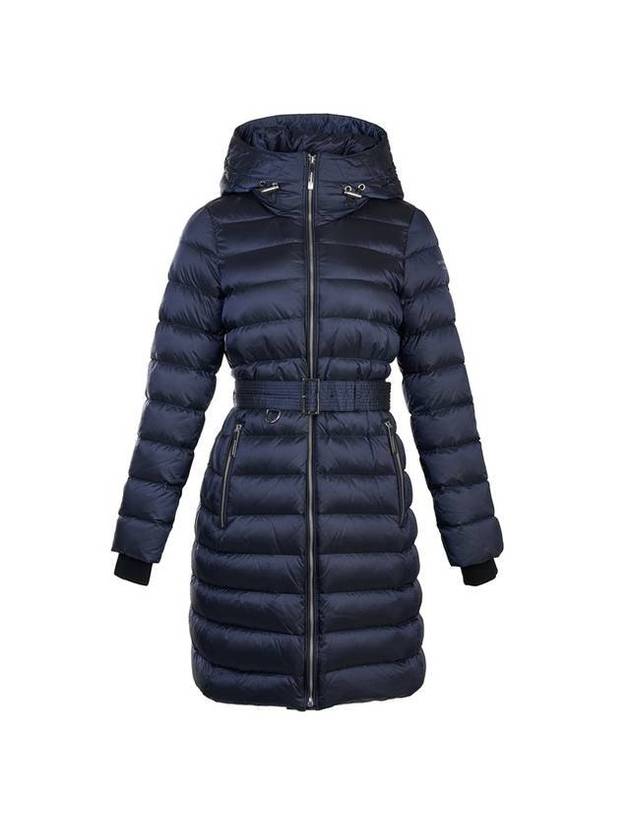 Burberry WoMen's Limehouse Down Long Padding Navy