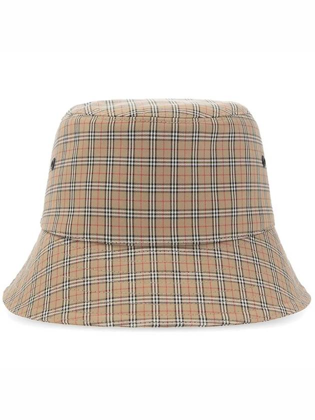 Burberry Mini Check Bucket Hat Archive Beige