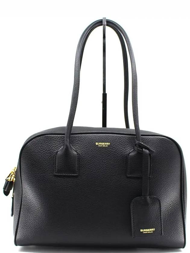 Burberry Half Cube Medium Tote Bag Black