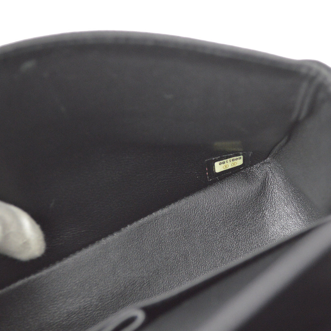 Top Quality Chanel Black Caviar Medium Classic Double Flap Shoulder Bag