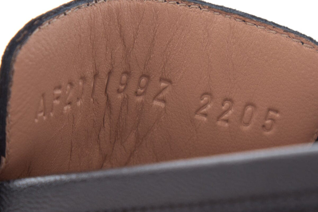 Hermès Black Loafers SZ 36