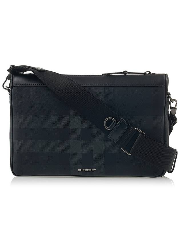 Burberry Rambler Check Cross Bag Charcoal