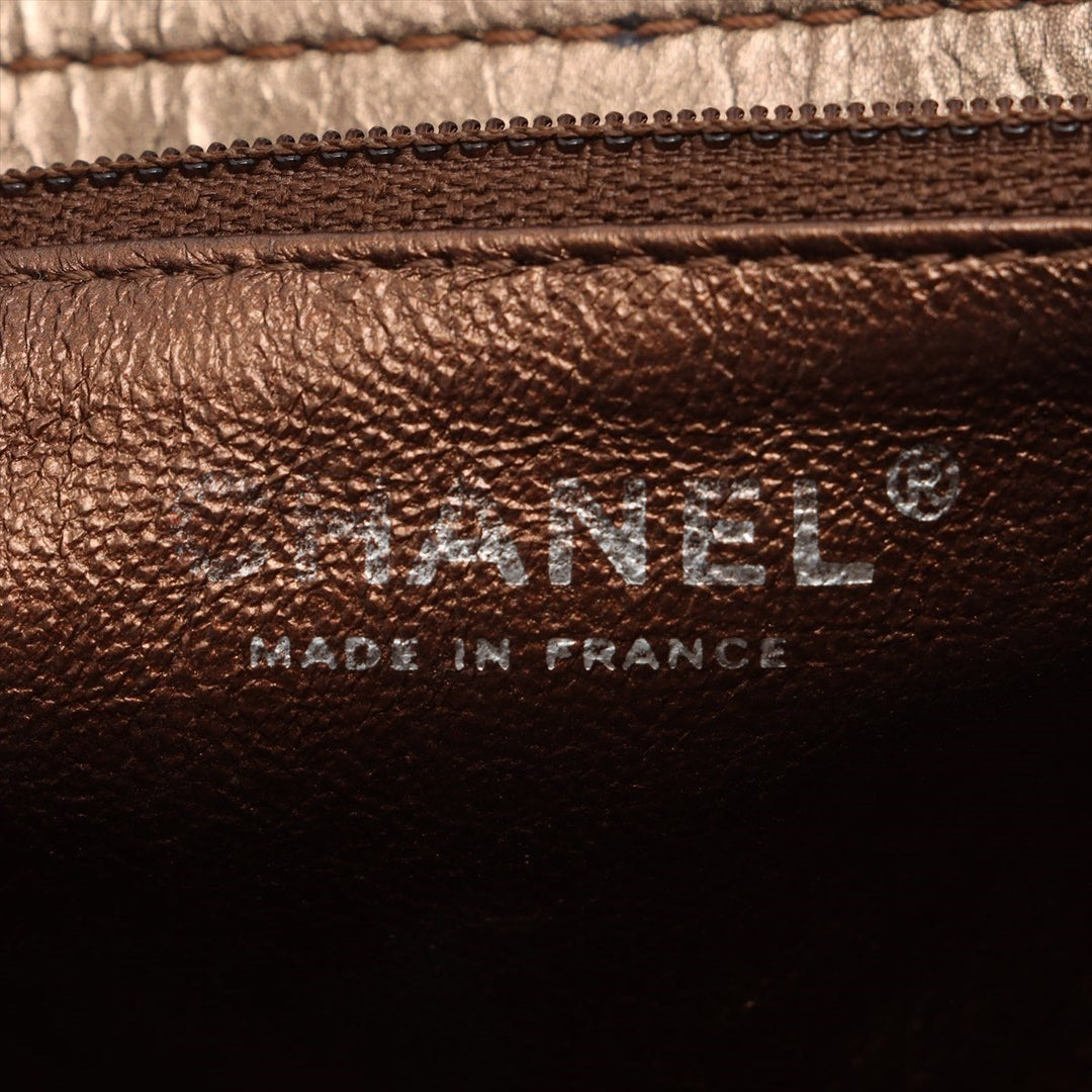 Top Quality Chanel Matrasse Leather Chain Shoulder Bag 2.55 Gold Silver Gold