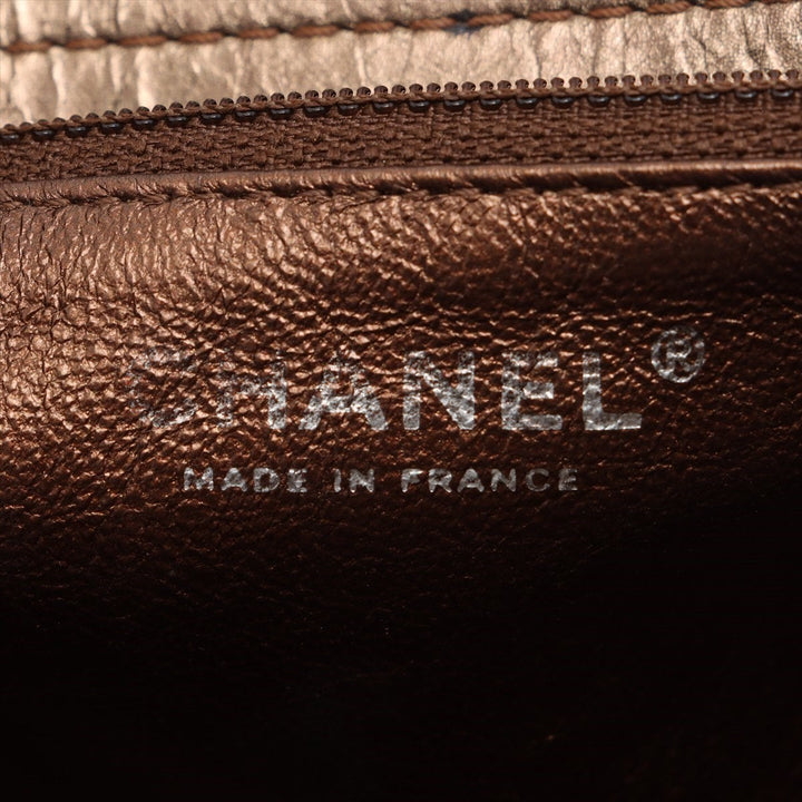 Top Quality Chanel Matrasse Leather Chain Shoulder Bag 2.55 Gold Silver Gold