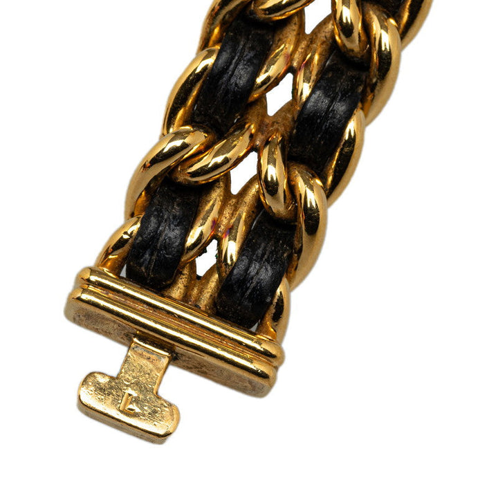 Top Quality Chanel Premium  Size L H0001 Quartz Black Screen Mackie  CHANEL