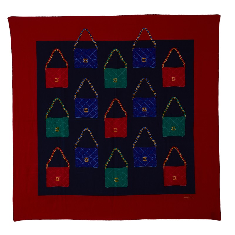 Top Quality Chanel Top Quality Chanel Mattress Bag Sculpture Silk Red Multicolor „ÄêMulti-Color„Äë Lady Sculpture „ÄêGinestapo „Äë