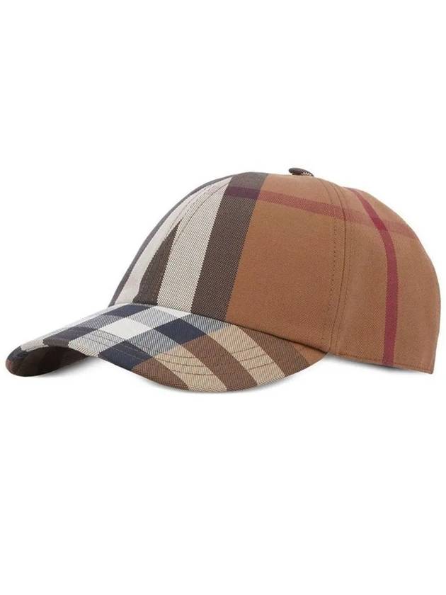 Burberry Vintage Check Classic Base Ball Cap Brown