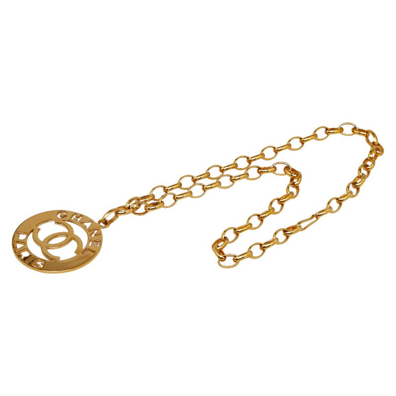 Top Quality Chanel Big Coca-Cola Necklaces Gold   Chanel