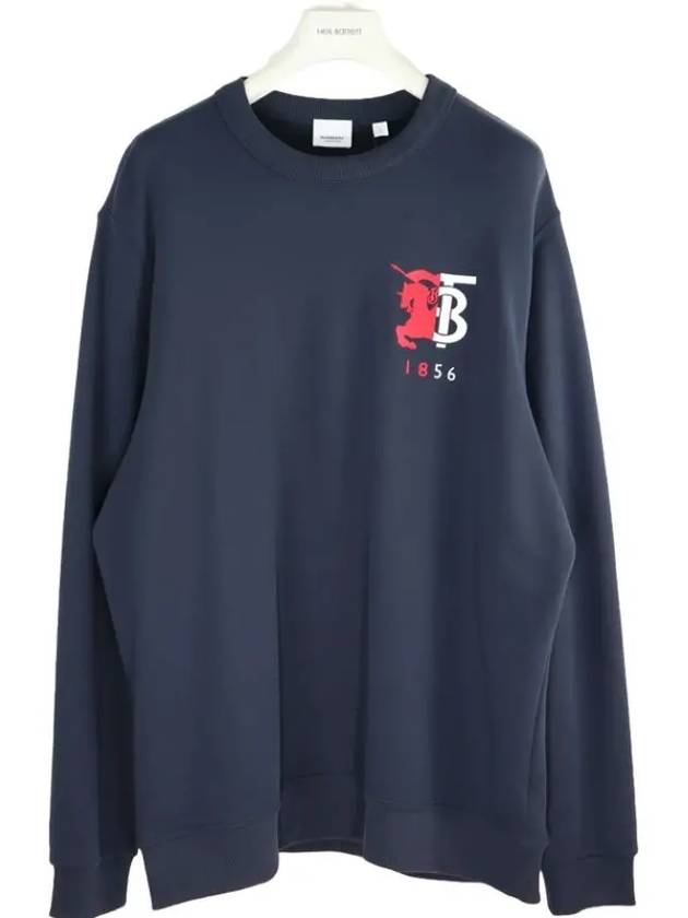 Burberry Contrast Logo Sweatshirt Black