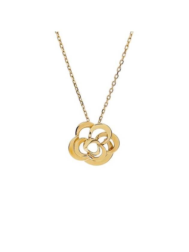 Fil De Camelia Necklace Gold Chanel